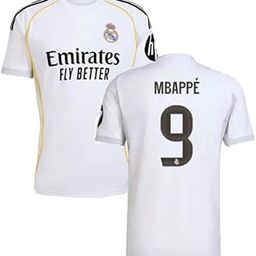 Mbappe 9 Real Away Football Sports Jersey 2024 for (Men,Kids,Boys)-image-19
