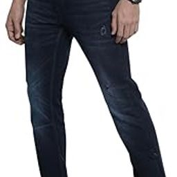 Men's Stretch Fit Mid Rise Bootcut Solid Mid-Rise Stretchable Jeans-image-33