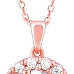 925 Silver Rose Gold Eve Beauty Pendant With Link Chain| Necklace to Gift Women & Girls | With Certificate of Authenticity and 925 Stamp | 6 Months Warranty*-image-8