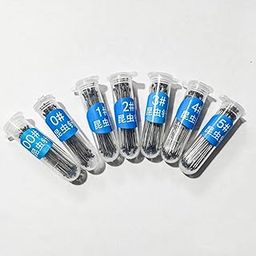 Generic Entomological Insect Pins, Stainless Steel, 40mm Length, 8 Sizes #000-#5, Laboratory Specimen Pins (Size : #5 : 40mm x 0.60 mm)-image-2