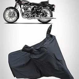 BABBLINGS Standard 350 Waterproof Bike Body Cover | Snow + Sun & Dust Protection Easy to Clean + Belt with Lock-16