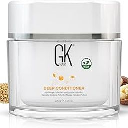 GK HAIR Global Keratin Deep Conditioner Masque (7.05 Fl Oz/200 g) Intense Hydrating Repair Treatment Mask for Dry Damaged Color Treated Frizzy Hair Restoration Formula with JOJOBA Seed Oils-3