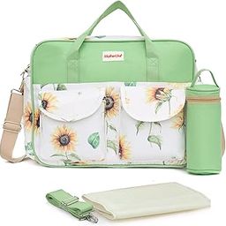 Diaper Tote Bags for Mothers for Travel - Diaper Tote Bag - Stylish Maternity Bag-image-53