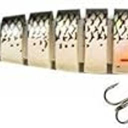 ATORSE 6xBass Fishing Lure Multi Jointed Fish Tool Lifelike Supplies Artificial Lures Style B-image-50
