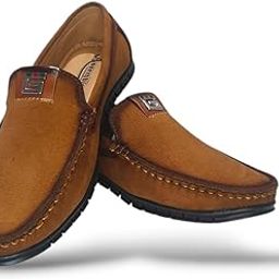 Assembled Loafers for Men | Formal, Casual & Driving Shoes | Comfortable, Flexible & Breathable Soft Sole Driving Shoes for Office, Travel & Outdoor Use Cushion Shoe-image-98