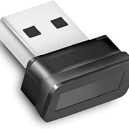 amiciSmart USB Fingerprint Reader for Desktop/Laptop Password-Free Login, Biometric Scanner Compatible with Windows 10/11-image-1