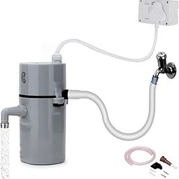 Drumstone (𝗪𝗶𝗻𝘁𝗲𝗿 𝗦𝗽𝗲𝗰𝗶𝗮𝗹) Auto Cut-Off Portable Instant Water Heater – Compact, Shockproof, Rustproof, Quick Heating for Kitchen, Bathroom & More –No-Plumbing Setup-picture-30
