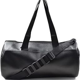 Best Gym Bag Durable Water Resistance Duffle Workout Leather Round New Sports Bag with Shoulder Strap for Stylish Men & Women Workout Large Size-22