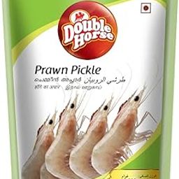 Double Horse Authentic Kerala Style Prawn Pickle 500 Grams | Export Quality| Chemeen Pickle|Jheenga Achaar|Non-Veg Pickle |Hot & Spicy | Home Made-image-4