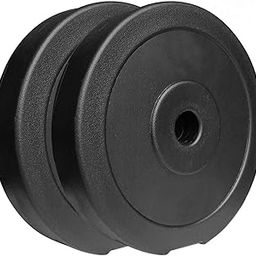 SIMRAN SPORTS 10 Kg Adjustable PVC Dumbbells Weight Plates, 10kg (5kgx2Pcs) Weight Plates Set For Men & Women Home Gym Equipments-image-65