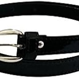 Black Shining Formal Belt For Women - Free Size-image-24
