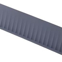 ATORSE Silicone Water Splash Guard Reusable for Kitchen Island Raised Splash Dark Grey-picture-20