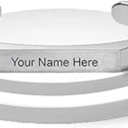 custom Stainless Steel Kada Bracelet with Name Engraved-Custom Armlet for Men & Women - Stylish, & Meaningful Gift for Him or Her - Ideal for Birthdays, Anniversaries & Special Occasions.-picture-10