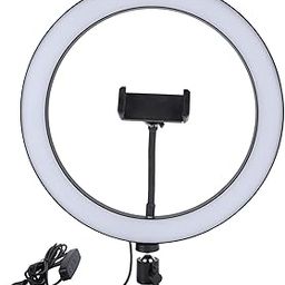 (𝗦𝗽𝗲𝗰𝗶𝗮𝗹 𝟭𝟮 𝗬𝗲𝗮𝗿𝘀 𝗪𝗮𝗿𝗿𝗮𝗻𝘁𝘆) LED Ring Lamp, 30cm 26W Ring Fill Light Three Colors Selfie Dimmable Light for Live Streaming, Video Recording, Zoom Meeting, Live Stream-20