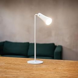 RATAVA 3-in-1 Rechargeable LED Desk Lamp – Magnetic Wireless Table Light with Touch Control, 4 Brightness Levels, 360° Adjustable Arm, USB-C, Wall Mount & Clip Lamp for Study, Office,White-image-70