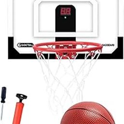 Kids Basketball Stand Set Exercise Brain Countable Basketball Stand for Door-image-23