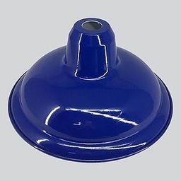 11D Carrom Lamp Shade Only-Blue (Powder Coated Metal Shade)-14