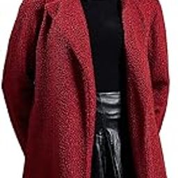 Maroon Textured Coat-image-2
