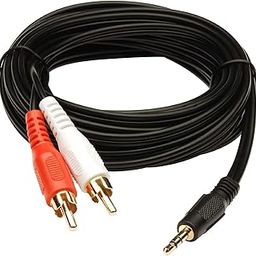 BigPlayer 3.5mm to 2-Male RCA Adapter Cable (1.5 Meter) – AUX to RCA Audio Cable for Stereo, Speaker, TV, and Audio Devices – Gold-Plated for Clear Sound-25
