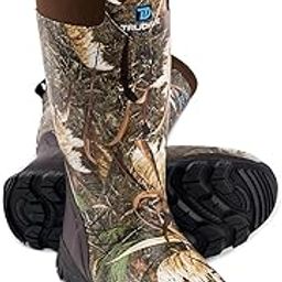 Hunting Boots for Men, Waterproof Rubber Boots with and Steel Shank, 5mm Neoprene Camo Insulated Outdoor Hunting Boots (Size 5-14)-image-63