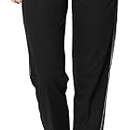 Women's Regular Fit Cotton Track Pants | Lower |Pajama |Lounge Pant for Women-D5__BLK__01-image-21