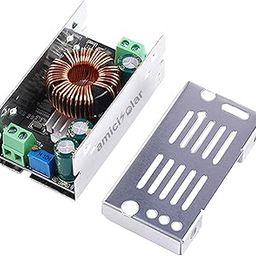 amiciSolar 6A DC-DC Buck Converter 10-90V to 1.5V-60V Step-down Power Voltage Regulator Module – Adjustable Output, High Efficiency for Electronics, Battery Charging & More-8