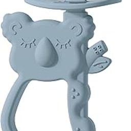 Moonkie Teething Toy, Safe and Easy to Hold, Soothing BPA-Free Silicone Teethers, to Prevent Finger Sucking, Best for Babies 0-6-12 Months (Éter de Koala, 1 Pack)-image-11