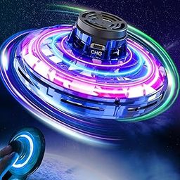 ‎X14 STORE Flying Spinner Mini Drone,Hand Controlled Drone Flying Toy 2024 New Fly UFO Magic Flying Fidget Spinner with Lights,Christmas Birthday Party Gifts for Girls Boys-20