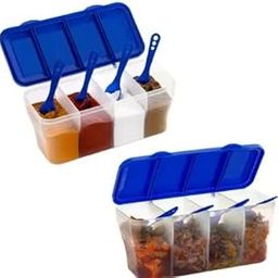 7-Section Masala Box Set for Kitchen - Spice Container Organizer-image-6