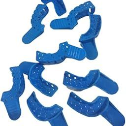 NMD NEXUS MEDODENT Dental Half Autoclavable Plastic Impression Trays(10Pcs/Pack)-21