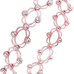 SOUL 925 Sterling Silver Zircon Studded Convertible Ring cum Bracelet Rose Gold Plated I Gifts for Women and Girls I With Purity Certificate I One Year Warranty*-image-28