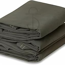 SR TRENDS™ Heavy Duty Tarpaulin 700GSM Canvas - Commercial Canvas TIRPAL Waterproof- 100% Waterproof Resistance Military Grade- UV Resistant TARP, RUSTPROOF Reinforced Eyelets (Grey, 12 x 6 FT)-20