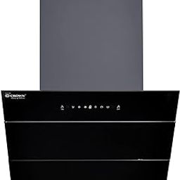 CROWN Kitchen Chimney 75cm Filterless Auto Clean Chimney, (Touch + Motion Sensor Control, Black) 12 Year Warranty On Motor | Chimney for Kitchen (Size: 75cm, Air Flow: 1300 m3/hr Slant)-image-86