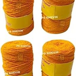 Kalawa Raksha Sutra Dhaga 100% Cotton Sacred Thread Hindu Moli Pasupu Thadu, Religious Peela Dhaga || Pooja Mauli Yellow Colour Puja Kalawa for Hand |AW475-picture-24