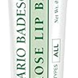 Mario Badescu Moisturizing Rose Lip Balm for Dry Cracked Lips, Infused with Coconut Oil and Shea Butter, Ultra-Nourishing Lip Care Moisturizer for Soft, Smooth and Supple Lips, 10g-20