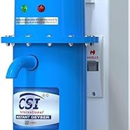 CSI INTERNATIONAL Instant Water Geyser 1L | Portable Water Heater for Bathroom, Kitchen | Fast Heating, Auto Cut-Off, Leak-Proof | ABS Plastic Body | Ideal for Home, Office, Salon Use - with MCB-image-53