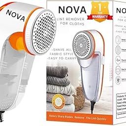 NOVA Lint Remover for Clothes & Fabric Shaver for Woolen Clothes & Lint Shaver | 1 Year Warranty | ‎-image-38