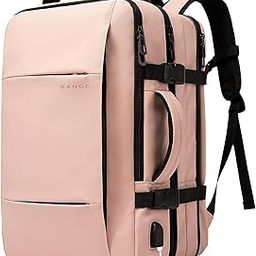 Red Lemon Titan Ultrafit Plus Bange Series 15.6-Inch Laptop Backpack for Men and Women 45L Outdoor and Camping 3In1 Office Bags,Travelling,Backpack (with Bottle Holder), Pink-image-5