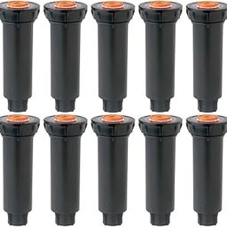 Rain Bird 1800 Series Pop-Up Sprinklers 10 Pack - Nozzles NOT Included - RainBird 4" 1804 Model pop up Irrigation Sprinkler for Lawn, Yard, Garden, Planter beds-image-37