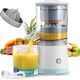 Portable Electric Citrus Juicer, USB Rechargeable, with Juice Level Indicator-20