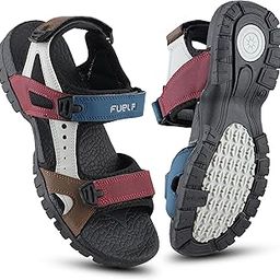 Sandals & Floaters for Mens & Boys Comfortable & Lightweight Dailywear, Anti-Skid Flexible & Breathable for Running, Walking Stylish Casual Sandal for Outdoor Footwear For Gents (Rambo-01)-picture-55