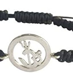 Om Shakti Bracelet With Sterling Silver Charm For Men-image-4