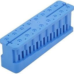 UJEAVETTE Professional Dental Measuring Block K-File H-File Holder Ruler Blue-image-52