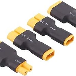 OliRC 4pcs XT30 XT-30 to XT60 XT-60 Male Female RC Connector Adapter(C83-4)-image-27