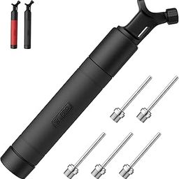 Ball Pump,Sports Ball Pump with 5 Needles,Air Pump,Nozzle, Push & Pull Inflator System, Perfect for Volleyball, Basketball, Football, Soccer, Water Polo, Swim Inflatables-image-40
