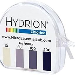 Hydrion Cm-240 Chlorine Dispenser 10-200 PPM Test Roll Plus Extra Roll Plus-picture-22