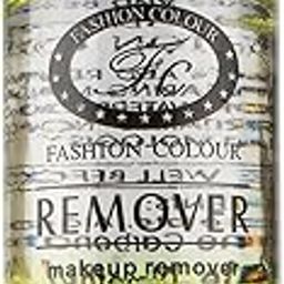 Fashion Colour Makeup Remover Liquid (50ml) | Gentle Cleanser & Make Up Remover For Everyday Use | For Men & Women, Remove 100% Dirt, Pollution (Free Makeup Removing Cotton Pads) (MR01-1C)-48