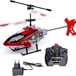 IGGA™ High Speed Velocity Remote Control Helicopter with Unbreakable Blades Infrared Sensors Chargeable Flying & Light, 2D/2.5D (Random Color)-picture-18