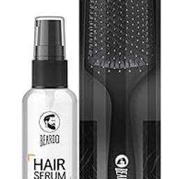 Beardo Instant Shine Hair Combo for Men (Pack of 2) | Serum 50ml, Detangling Brush | Smooth & Shiny, Nourished & Volumnized | Get Salon-like Shine & Smoothness at Home-57