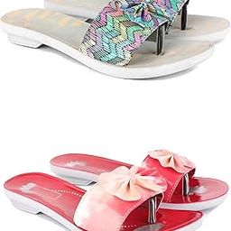 Women's Sandals | Lightweight Wear| Stylish & Easy to Wear For Women'S GRP-SAN-(2-COMBO)-1966-1964-image-24